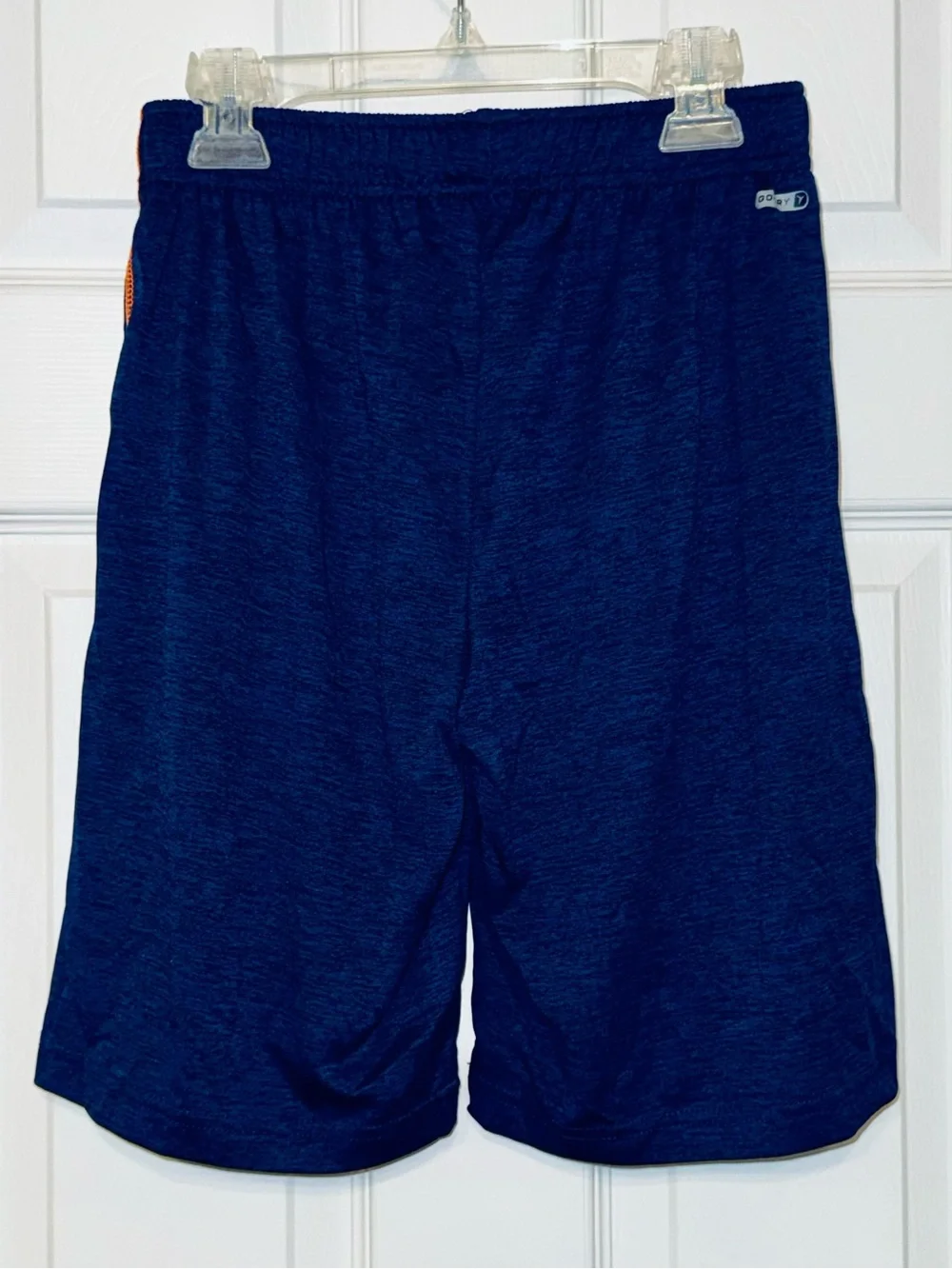 Old Navy Active Boys Go-Dry Athletic Shorts Navy Blue Size L (10-12) EUC